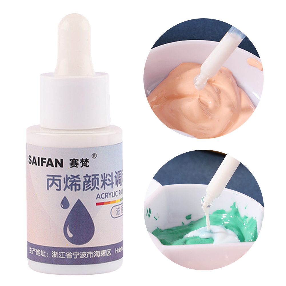 Painting Supplies - 30ml Paint Acrylic Blending Flow Fluild