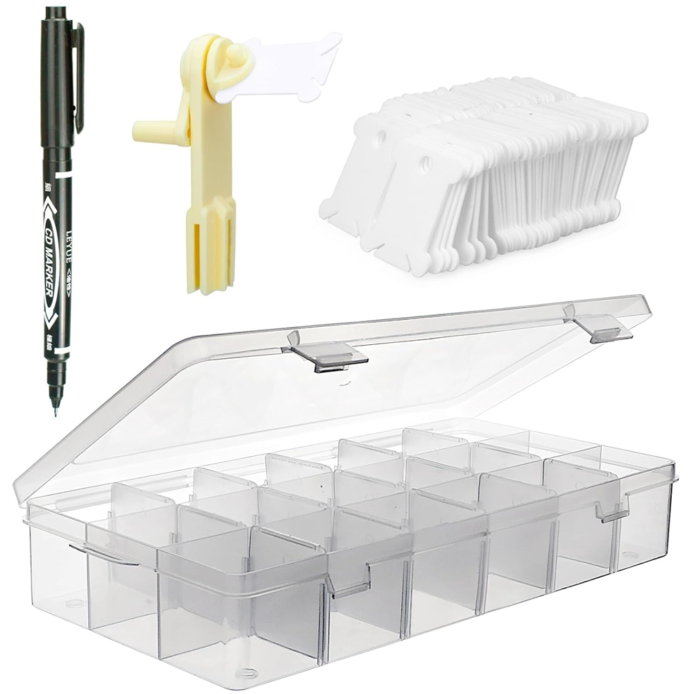 Embroidery Floss Organizer 18  - огляд і ціна Cotton Embroidery Thread Skeins