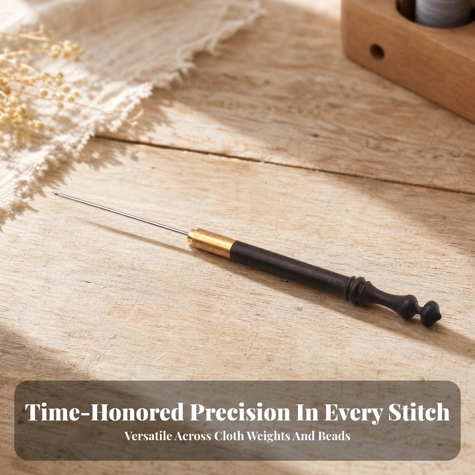 Ergonomic Wooden Handle Embroi - огляд і ціна Wooden Crochet Hooks Ergonomic Handle