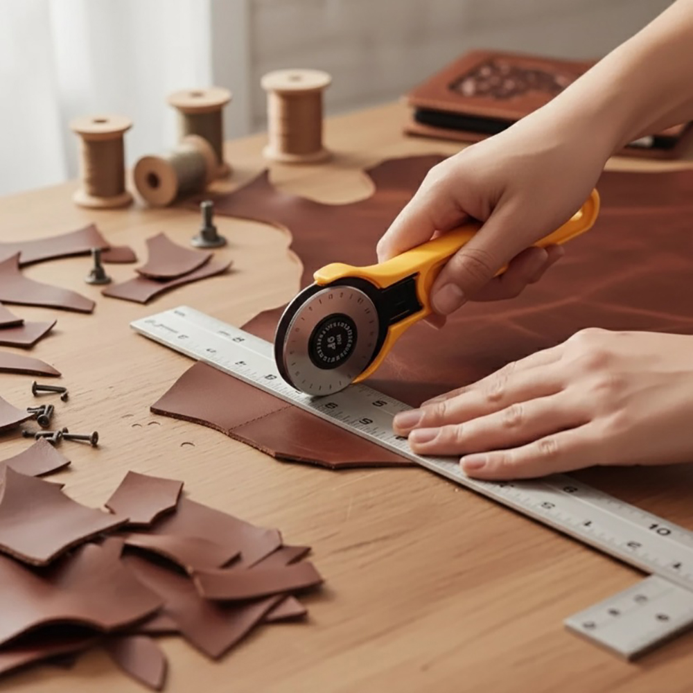 45mm Rotary Fabric Cutter Leat - огляд і ціна Rotary Cutter For Fabric 45Mm
