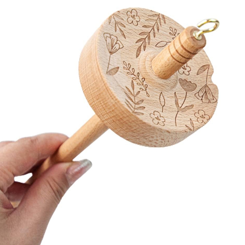 Drop Spindle Yarn Tool,Wooden  - огляд і ціна Sewing