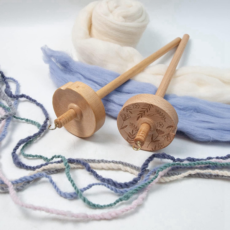 Drop Spindle Yarn Tool,Wooden  - огляд і ціна Sewing