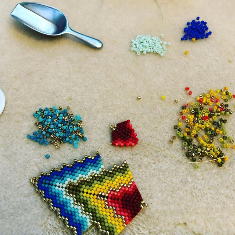Japanese MKU Glass  Beads  Met - огляд і ціна Glass Seed Beads 2Mm Jewelry Making
