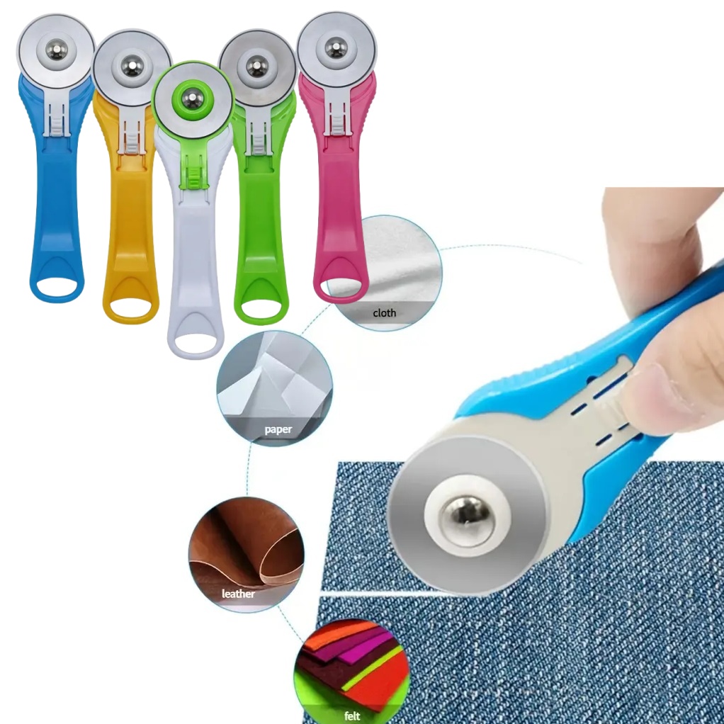 28/45mm Rotary Cutter Blades S - огляд і ціна Rotary Cutter For Fabric 45Mm