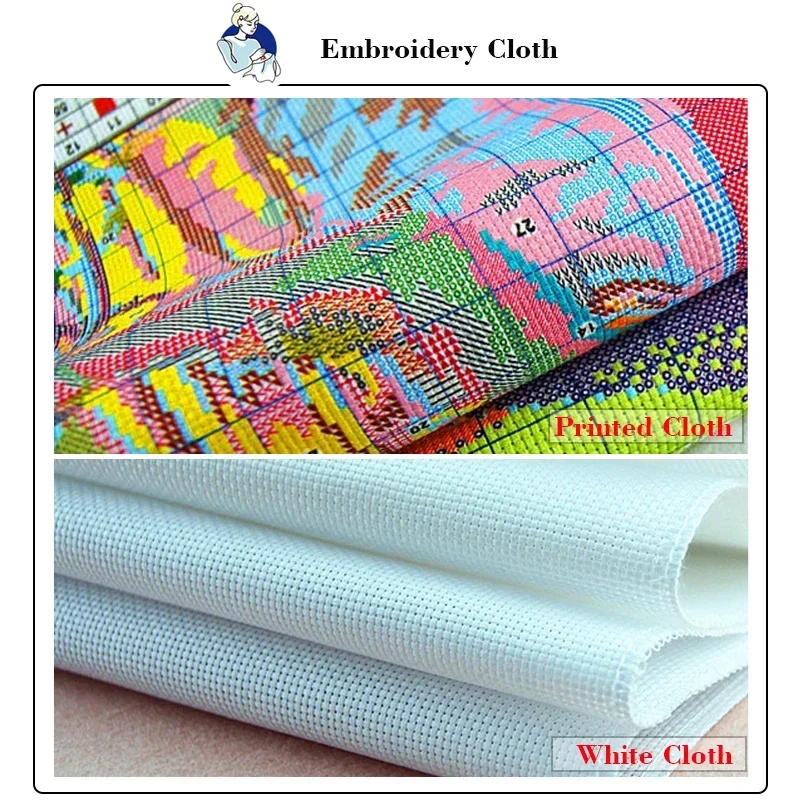 Joy Sunday Cross Stitch Kit Ap - огляд і ціна Cotton Embroidery Thread Skeins
